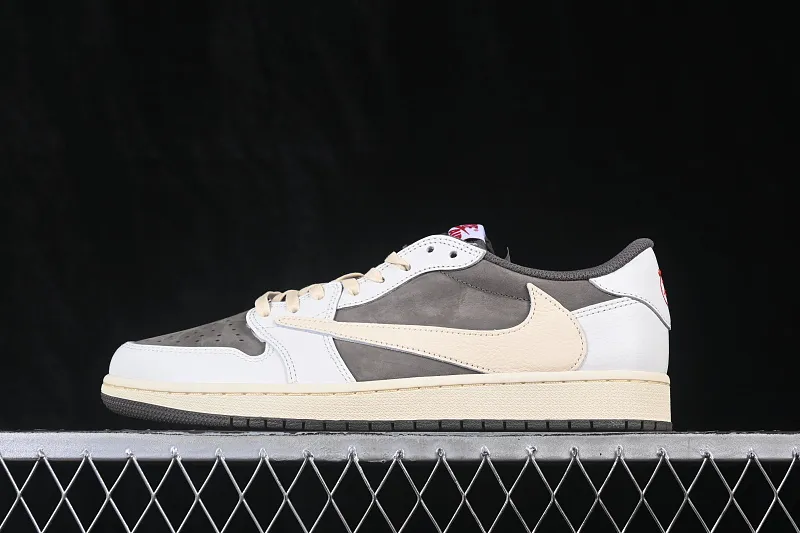 All categories Air Jordan Jordan series basketball shoes Air Jordan 1 Low GX foreign trade version Travis Scott x Air Jordan 1 Low OG AJ1 Joe 1 undercut low top full head layer DM7866-162